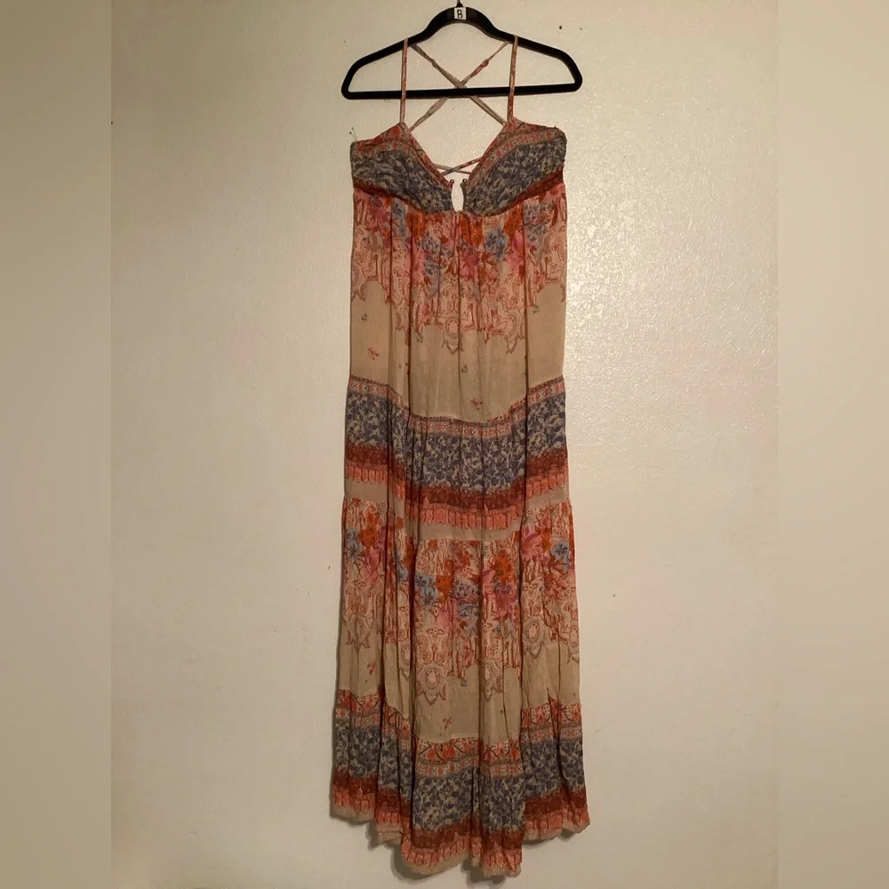 Free People Bohemian Spaghetti Strap Dress
